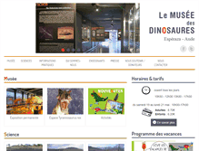 Tablet Screenshot of dinosauria.org